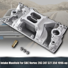 Satin Intake Manifold for 1996-2002 5.7L/350 Chevy Small Block Gen I Vortec picture