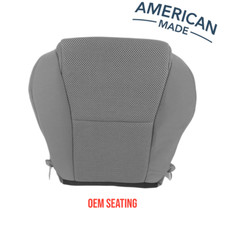 For 2005 2006 2007 2008 Toyota Tacoma Driver Bottom Gray Cloth Seat Cover Manual picture