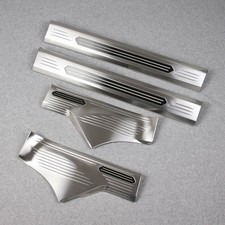 Fit For 2021-2025 Nissan New Rogue Inside Door Sill Plate Trims Stainless Steel picture