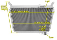 ER Champion 2 Row All Aluminum Radiator for 1984 - 1989 Nissan 300ZX V6 Engine picture