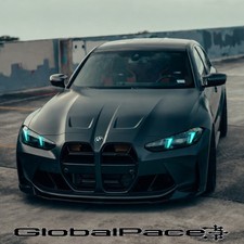 BMW 4 Series G22 G23 M3 G80 M4 G82 Smoked RGB Snake Eye LED Headlights 2021-2025 picture