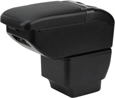 Armrest Box for Mazda 2 2007-2014 Console Double-Layer Storage with USB Ports picture