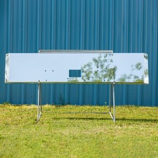 Chrome Peterbilt 379 Front Bumper - 20” Mitered Ends, 7 Gauge Steel (378, 357) picture