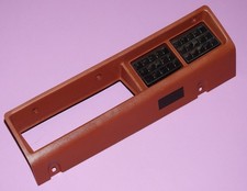 1979-83 Datsun 280ZX OEM Center Dashboard Dash Trim Vents - BROWN picture