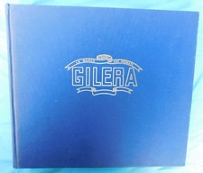VINTAGE GILERA MOTORCYCLE HISTORY BOOK ITALIAN MILANO RACING MILITARY ROAD 1983 picture