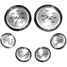 Faria Kronos Boxed Set of 6 Gauges f/ Inboard Motors picture
