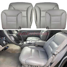 For 1995 1996 1997 1998 1999 Chevy C1500 K1500 Front Bottom Top Seat Cover Gray picture