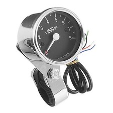 Biker's Choice Custom Electronic Mini Tachometer - Black Face 72769 picture