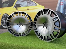 4X 22 Inch 5X112 New Brabus Style Black Polished Wheels Fit For: Mercedes Benz S picture