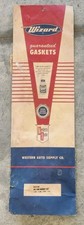 Wizard R6348 Oil Pan Gasket Set 1939-48 Ford Mercury V8 Garage Wall Art picture