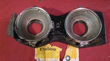 NOS 1965 Chevrolet Impala, Belair, Biscayne left headlight bucket assembly picture