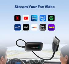 Ottocast 3-in1 Wireless CarPlay AI Box Android Auto Adapter with Youtube Netflix picture