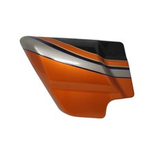 66612-11DGB NEW OEM HARLEY-DAVIDSON CVO LEFT SIDE COVER BLACK DIAMOND/IN FLHXSE2 picture
