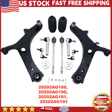 10x Front Lower Control Arms Tie Rods Sway Bars Kit for Subaru Impreza 2008-2011 picture