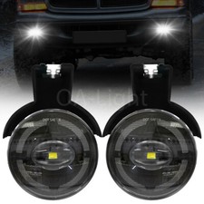 LED Fog Lights+DRL For 1997-2000 Dodge Dakota/98-00 Durango Pickup Lamps Pair picture