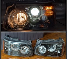 2010-2013 Range Rover Sport HID Right & Left Headlight Pair non-afs OEM picture