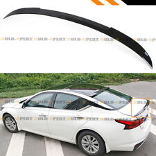 FOR 2019-2024 NISSAN ALTIMA JDM V STYLE PAINTED GLOSSY BLACK TRUNK LID SPOILER picture