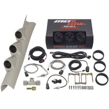 MaxTow Black/Green Boost/EGT/Trans Temp Gauges & Pod Fits 10-18 Ram Cummins picture