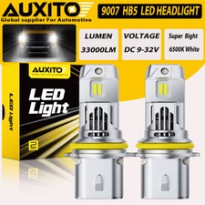 AUXITO 9007 HB5 LED Headlight Bulbs High Low Beam 330000LM White Super Bright 2X picture