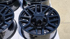 20” set of 4 wheels gloss black 20x9 8x170 F-250 F-350 rims +40mm picture