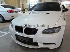 CARBON FIBER HEADLIGHT EYE LID COVER PAIR EYEBROWS FOR 07-2012 BMW E92 COUPE E93 picture