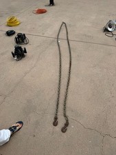 16' HEAVY DUTY TOWING CHAIN with HOOKS picture