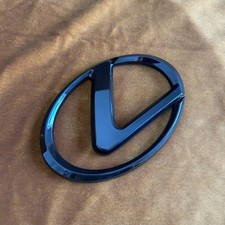 Lexus Rear Emblem Black Logo Badge for Trunk Lid IS250 IS350 ES350 GS350 RX350 picture