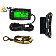 Runleader Digital Tach Hour Meter,Engine Temperature Gauge,Alert RL-HM035A-M5  picture