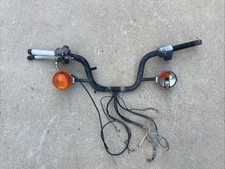 1978 Honda CT90 CT 90 Trail Handlebars Controls Throttle Wiring Original  picture