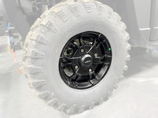 2022-2026 Polaris Ranger XP 1000 OEM Black Front Rim Wheel+Cap 1526025-458 picture