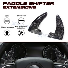 Forged Carbon Large Steering Wheel Paddle Shifter For Dodge Challenger Charger picture