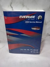 Evinrude Repair Service Manual 5007814 2009 E-TEC  115 130 150 175 200 HP SE picture