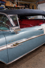 New Vintage Nuvue Spotlights Mirror, Chrome Retro Nuvue USA CLASSİC CAR picture