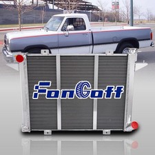 3 Rows Radiator Fit 1989-1993,1992 Dodge D250 D350 W250 W350 Cummins 5.9L Diesel picture