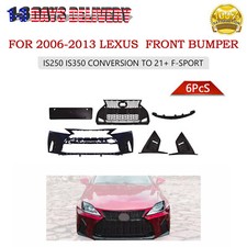New Front Bumper For 2006-2013 Lexus IS250 IS350 Conversion to 21+ F-Sport picture