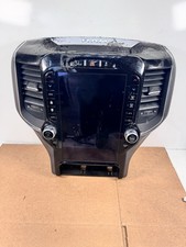 2021 Ram 2500 Radio Receiver Display With Bezel 12” Inch *DAMAGED* Parts Only picture