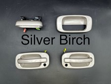 1999-06 Chevy Silverado Sierra Suburban Yukon Front door tailgate handle Silver. picture