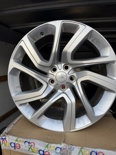 Land Rover Silver Alloy Wheel Rim 21 inch picture
