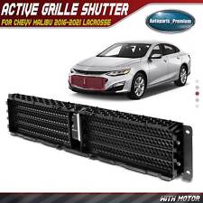 Radiator Active Grille Shutter Assembly w/ Motor for Chevy Malibu 16-21 LaCrosse picture