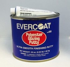 EVERCOAT 400 ULTRA SMOOTH FINISHING POLYESTER GLAZING PUTTY (20 OZ) (FIB400) picture