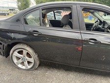 2014-2017 BMW 328i Right Passenger Rear Door OEM No Glass Black Paint Code: 668 picture
