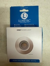 NEW Lumitec Orbit Flush Mount Boat Down Light Spectrum RGBW White  112527 picture