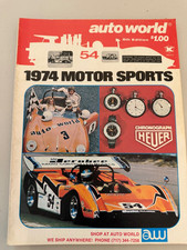 EARLY VINTAGE AUTO WORLD 1974 MOTORSPORTS CATALOG 5TH EDITION picture