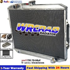 AIl Aluminum Radiator Fit Mitsubishi PAJERO/MENTERO L04-G/L041G-L049G VI2V- V98W picture