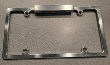 Here is a Billet license plate holder from the 90s. Good condition vw ford chevy picture