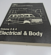 Original  1975 Ford Electrical  Body Volume 3  & 4 Shop Truck Manual Repair #BS picture