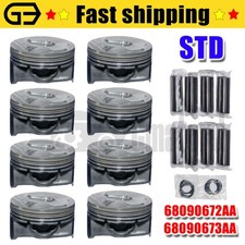 Engine Pistons Kit For 11-23 Dodge Challenger Charger Durango Jeep Grand 6.4L picture