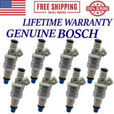 New X8 OEM BOSCH Fuel Injectors For 1987-89 Ford E-250 Econoline Club Wagon 7.5L picture