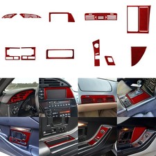 13Pcs Chevrolet Corvette C4 red carbon fibre full interior kit 1994-1996 picture