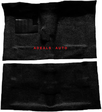 ACC 68-72 GTO LEMANS BLACK MOLDED 4-SPEED CARPET 80/20 LOOP W/ PADDING picture
